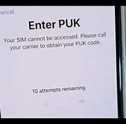 Image result for Where to Enter PUK Code