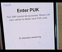 Image result for Your PUK Code