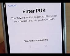 Image result for Enter Puk iPhone 7