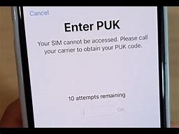 Image result for iPhone 6s Plus Enter Puk Screen