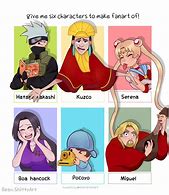 Image result for Six Characters Meme