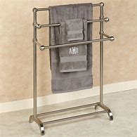 Image result for Freestanding Bath Towel Holder