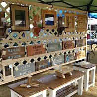 Image result for Rustic Craft Fair Booth Display Ideas