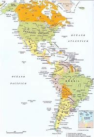 Image result for Mapa De America