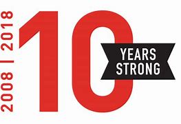 Image result for 10 Years Strong Logo