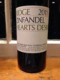 Image result for Ridge Zinfandel Hearts Desire Selection Geyserville