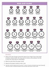 Image result for Ring Size Chart for Women USA Printable