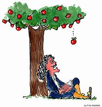 Image result for Isaac Newton Apple Science