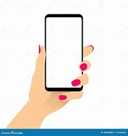 Image result for Hand Holding Phone Cartoon White Background