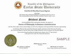 Image result for PhD Diploma Template