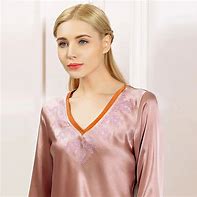 Image result for Women's Silk Pajamas