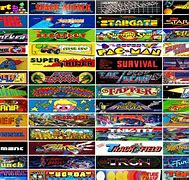 Image result for 80s Arcade Game Collage