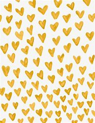 Image result for Yellow Heart On Red Background