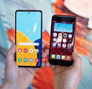 Image result for Samsung Galaxy A52 vs iPhone 7