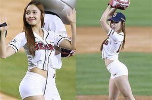 Image result for South Korea Baseball Girls