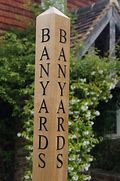 Image result for Wood Sign Post