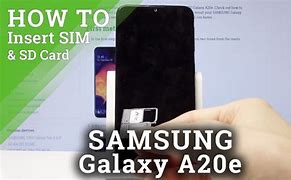Image result for Samsung Galaxy A20e with No Sim Tray