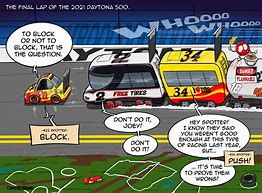 Image result for Funny NASCAR Cartoons