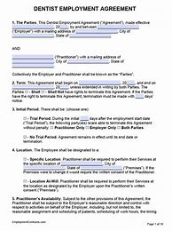 Image result for Dental Contract Template