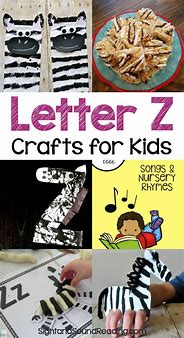Image result for Letter Z Arts and Crafts