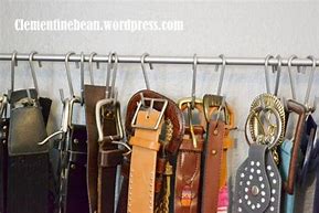 Image result for Hang Belts On Hooks