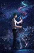 Image result for Anime Galaxy Boy and Girl Together