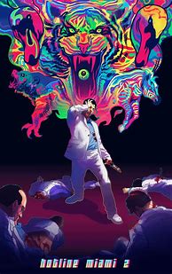 Image result for Hotline Miami Art Style