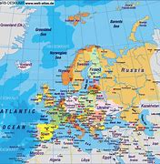 Image result for map of europe countries