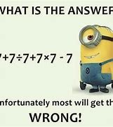 Image result for Minion Funny Math Quotes