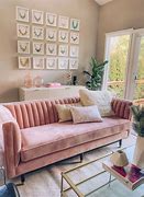 Image result for Pink and Yellow Living Room