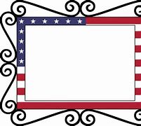 Image result for American Flag Frame SVG