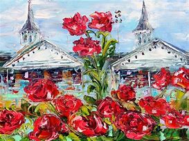Image result for Kentucky Derby Paintings