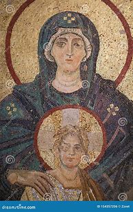 Image result for Virgin Mary Mosaic