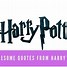 Image result for Harry Potter Quotes Words