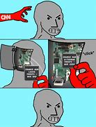 Image result for NPC Brain Loading Meme