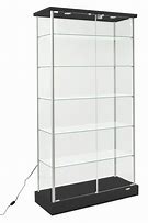 Image result for Glass Display Case with Lights