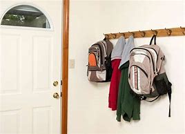 Image result for Garage Backpack Rack
