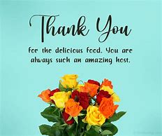 Image result for Thank You Dinner Invitation