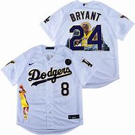Image result for Kobe Bryant Dodgers Jersey