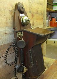 Image result for Antique Wall Phone