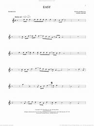 Image result for Saxophone Sheet Music Free