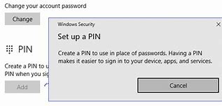 Image result for Unable to Create Windows Hello Pin