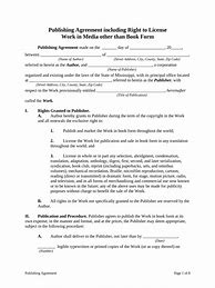 Image result for Publishing Contract Sample