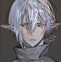 Image result for Anime Cricket Guy Elf Ears Sharp Teeth