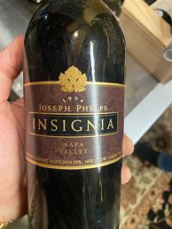 Image result for Joseph Phelps Insignia Special Cuvee Auction Napa Valley