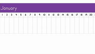 Image result for 30-Day Linear Calendar Template