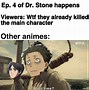 Image result for Doctor Stone Memes