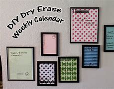 Image result for Dry Erase Calendar Frame