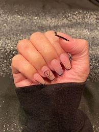 Image result for Acrylic Nails with Initials