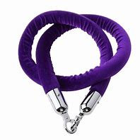 Image result for Purple Stanchion Rope